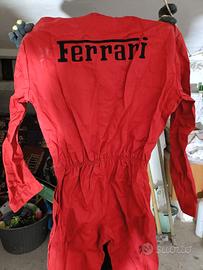 tuta ferrari