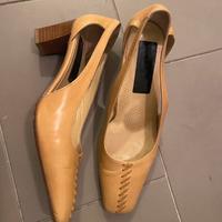 Scarpe vintage  pari a nuovo color malto 37