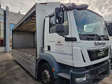 MAN TGM 26.340 6x2 - 2015 - Furgone e sponda