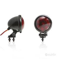 Faro posteriore LED + luce targa cafe racer