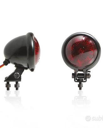 Faro posteriore LED + luce targa cafe racer