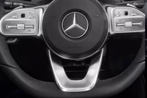 Copri volante inferiore Mercedes Classe a w177