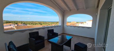 Attico centro budoni vista mare