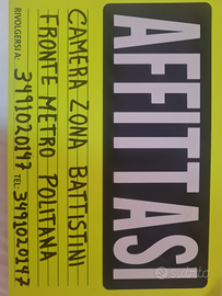 Camera zona metro battistini