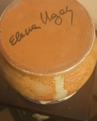 Vaso Coprivaso in Ceramica Artigianale Elena Uges 