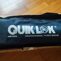 LEGGIO RICHIUDIBILE NERO CON BORSA - QUIK LOK