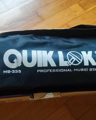 LEGGIO RICHIUDIBILE NERO CON BORSA - QUIK LOK