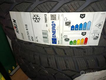Gomme invernali 215/55/18 N U O V E Mai utilizzate