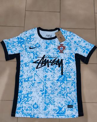 Maglia Portogallo bianca x Stussy 