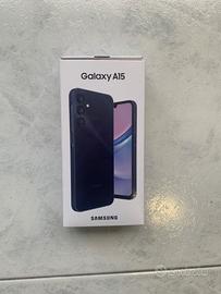 Samsung Galaxy A15 128 GB Blue Black - nuovo