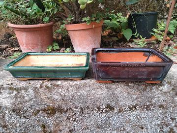 Vasi per bonsai in ceramica