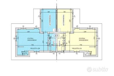 PORZIONE DI BIFAMILIARE A LOMBARDORE