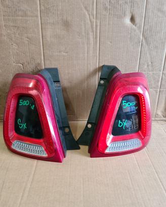 Fanali stop posteriori Fiat 500 restyling 2018