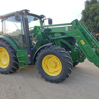 Trattore con pala John Deere 6105 R