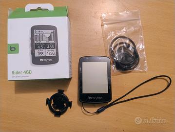 ciclo computer Bryton 460 con staffa