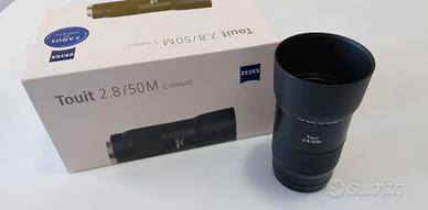 Obiettivo Zeiss Touit 50mm macro per Sony 