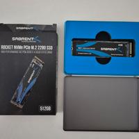 SSD NVMe 512gb Sabrent Rocket