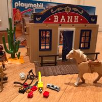 Playmobil western banca e ufficio dello sceriffo