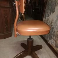 Sedia girevole vintage anni 50 