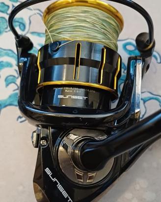 Mulinello pesca spinning SUNSET Sunsei SW6505 mare