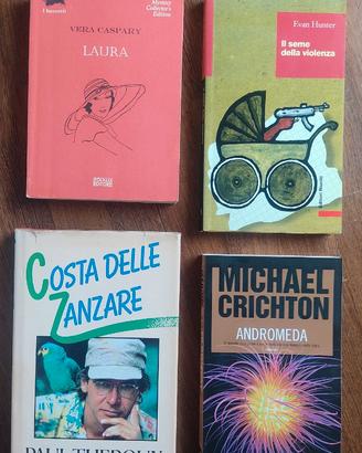 4 LIBRI PER 4 GRANDI FILM + PROP. SU TUTTI I LIBRI