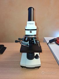 Microscopio Omegon con set completo