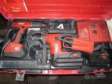 HILTI kit avvitatore e perforatore per ricambi
