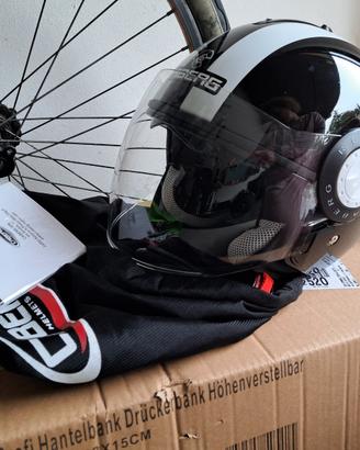 Casco jet caberg riviera v3 legend