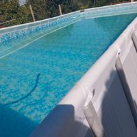 Piscina fuori terra 732x366x132 cm Power Steel Fra
