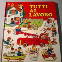 Libro illustrato Tutti al lavoro di Richard Scarry