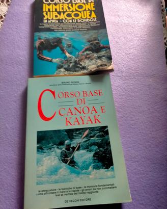 LOTTO DI DUE LIBRI DI SPORT ACQUATICI 