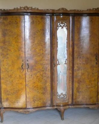 Camera chippendale anni '30 - '40 letto como' ecc