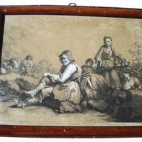 FRANCESCO LONDONIO MILANO 1723/1783 INCISIONE /109