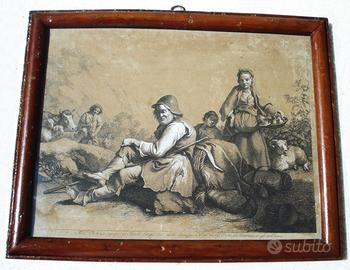 FRANCESCO LONDONIO MILANO 1723/1783 INCISIONE /109