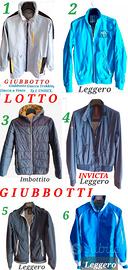 GIUBBOTTO RAGAZZO LOTO Giaca Vento 12 13 14 Unisex