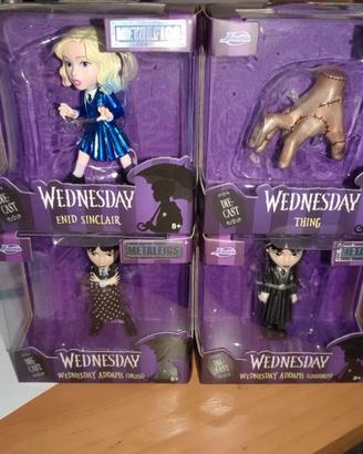 Wednesday Addams Jada figures Metalfigs set