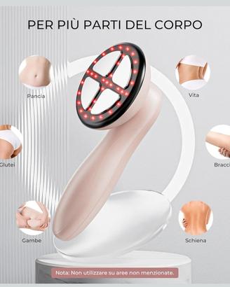 massaggiatore anticellulite nuovo sigillato 