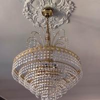 Lampadario da soggiorno in Swarovski