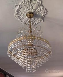 Lampadario da soggiorno in Swarovski