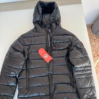 Giacca Canada Goose nera lucida taglia L