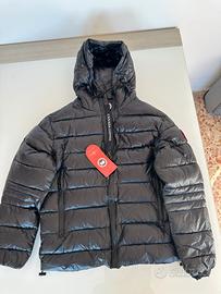 Giacca Canada Goose nera lucida taglia L