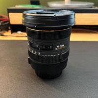 Obiettivo Sigma 10-20mm f/4-5.6 attacco Canon