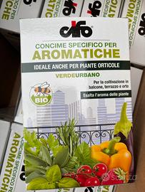 Concime BIO per aromatiche e piante orticole