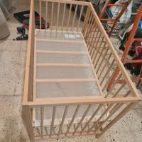 Culla ikea con materasso 