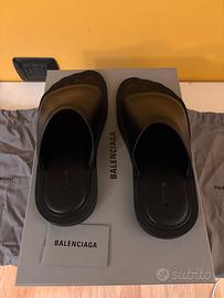 Balenciaga Fetish Sandal pelle vitello nero