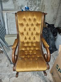 Sedia a dondolo Antica