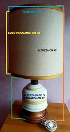 LAMPADA DA TAVOLO ANNI 70/80