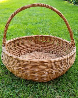 Cesta in vero vimini