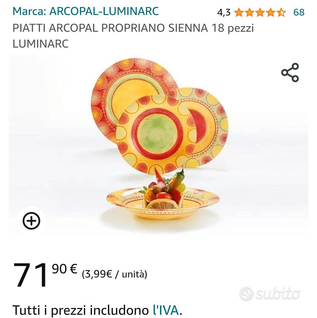 servizio di piatti in vetro da 18 pz LUMINARC - Elettrodomestici In vendita  a Milano
