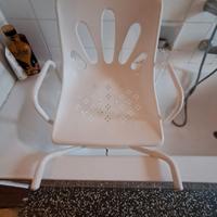 Sedia girevole per vasca da bagno